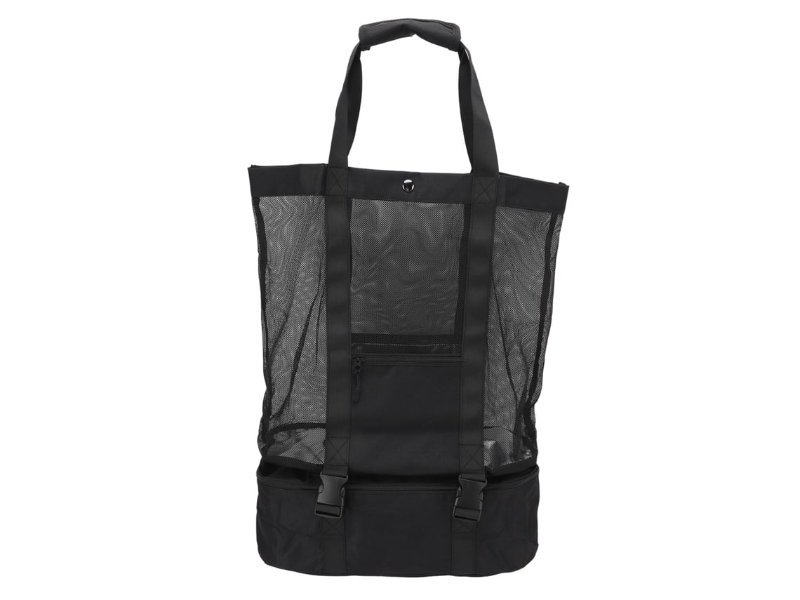Bolsa De Playa Grande 2 En 1 Con Bolsillo Térmico Extraíble Para Picnics, Acampadas Y Actividades Recreativas Al Aire Libre.