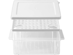 Caja Para Sándwiches | Recipiente Para Tostadas, Contenedor Hermético Para Alimentos De Despensa, Apto Para Congelador.
