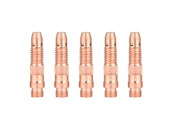 5 Cuerpos De Pinza De Cobre De 2,0 Mm Para Lanza De Soldadura Tig Wp-17/18/26