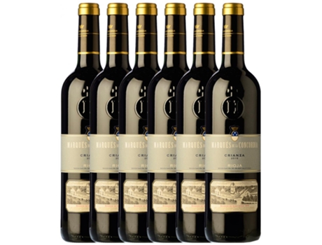 Vino MARQUÉS DE LA CONCORDIA Marqués De La Concordia Tempranillo Rioja Crianza (0.75 L - 6 unidades)
