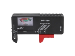 Comprobador de baterías portátil de alta precisión para pilas AA, AAA, CC 9V y 1.5V | Sin marca