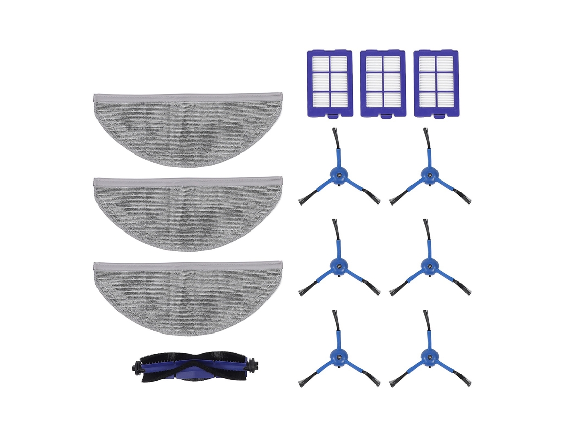 Accesorios De Repuesto Para Robovac X8: Filtro, Paño, Cepillos Principal Y Laterales.