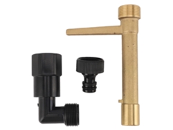 Llave Para Válvula De Acoplamiento Rápido De Latón G3/4 Herramienta De Riego De Jardín