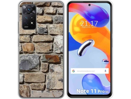 Carcasa Xiaomi Redmi Note 11 Pro TUMUNDOSMARTPHONE Dibujos Ladrillo 03 Multicolor