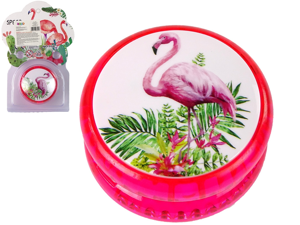 Juego de manualidades JoJo con flamenco: ¡un juguete atemporal! Yo-Yo activo B.