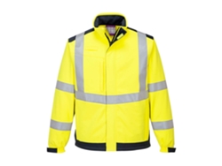 Chaqueta softshell de alta protección Modaflame Multi Norm Arc / Azul marino y amarillo / M Portwest