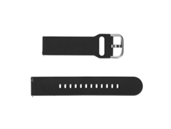 Rebe-cinto De Smartwatch De Silicone De 20mm Para Amazfit Gts 3 Gts 2 Bip S Bip Upreto