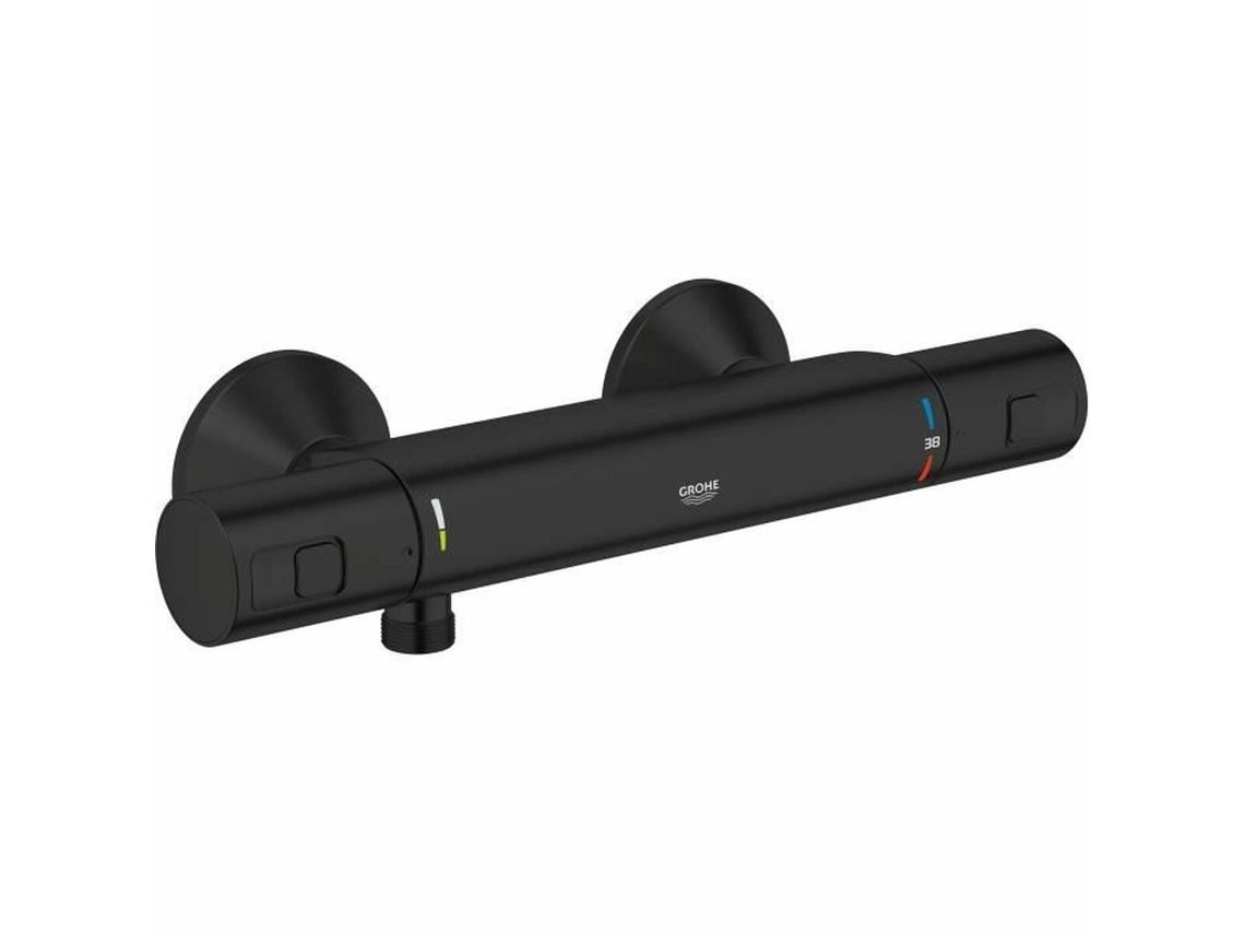 Grifo Bimando GROHE Precision Start De ducha Negro mate Metal