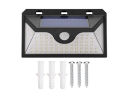 NEVEANCE Lámpara de Pared Solar con Sensor 66 LED para Exterior Patio Pasillo Entrada Jardín Seguridad