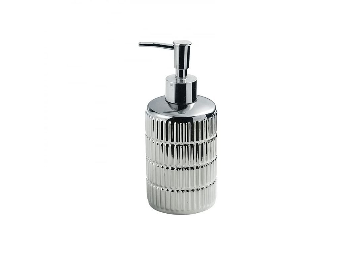 2026-dispensador De Jabón Cerámica, Recipiente Lotion, Dispensador De Jabón Manos Cocina Baño (plateado)