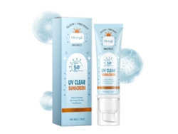 Protector solar refrescante con SPF 50+ y aloe vera, incoloro.