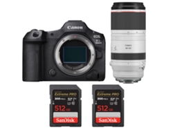 Canon Eos R5 Mark Ii + Rf 100-500mm F/4.5-7.1 L Is Usm + 2 Sandisk 512gb Uhs-ii 300mb/s + Ebook “20 Consejos Para Fotos Que Impactan”