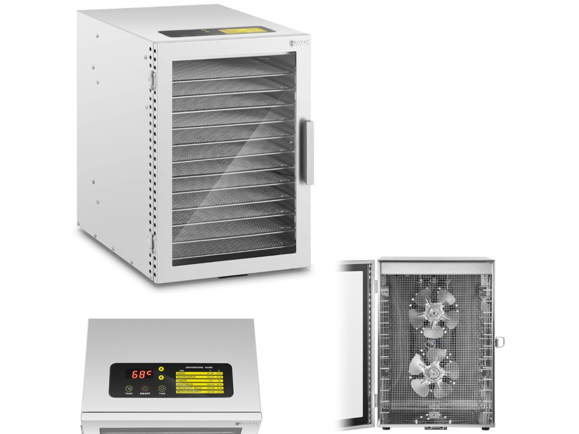 Suszarka Food Grill 12 Parrillas 800 W ROYAL CATERING