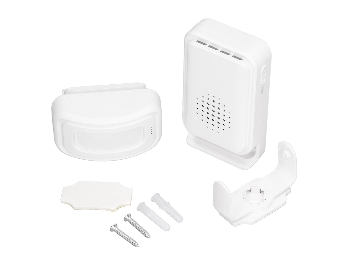Timbre Inalámbrico Con Sensor De Movimiento Y Alarma De Seguridad, Detector Infrarrojo, 5v Micro Usb