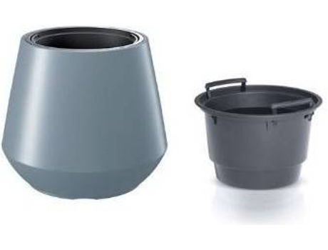 Maceta PROSPERPLAST Heos DBHET (Gris)