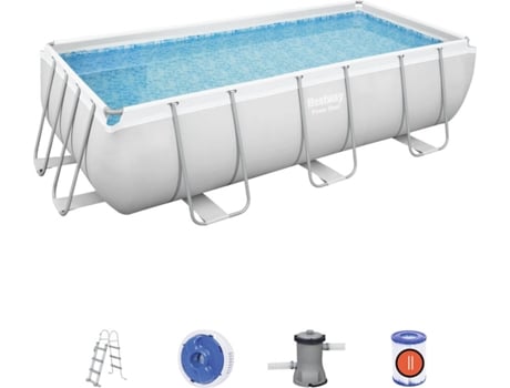 Piscina Tubular BESTWAY 56441 (con Cartucho - 6478 L - 201x100cm)