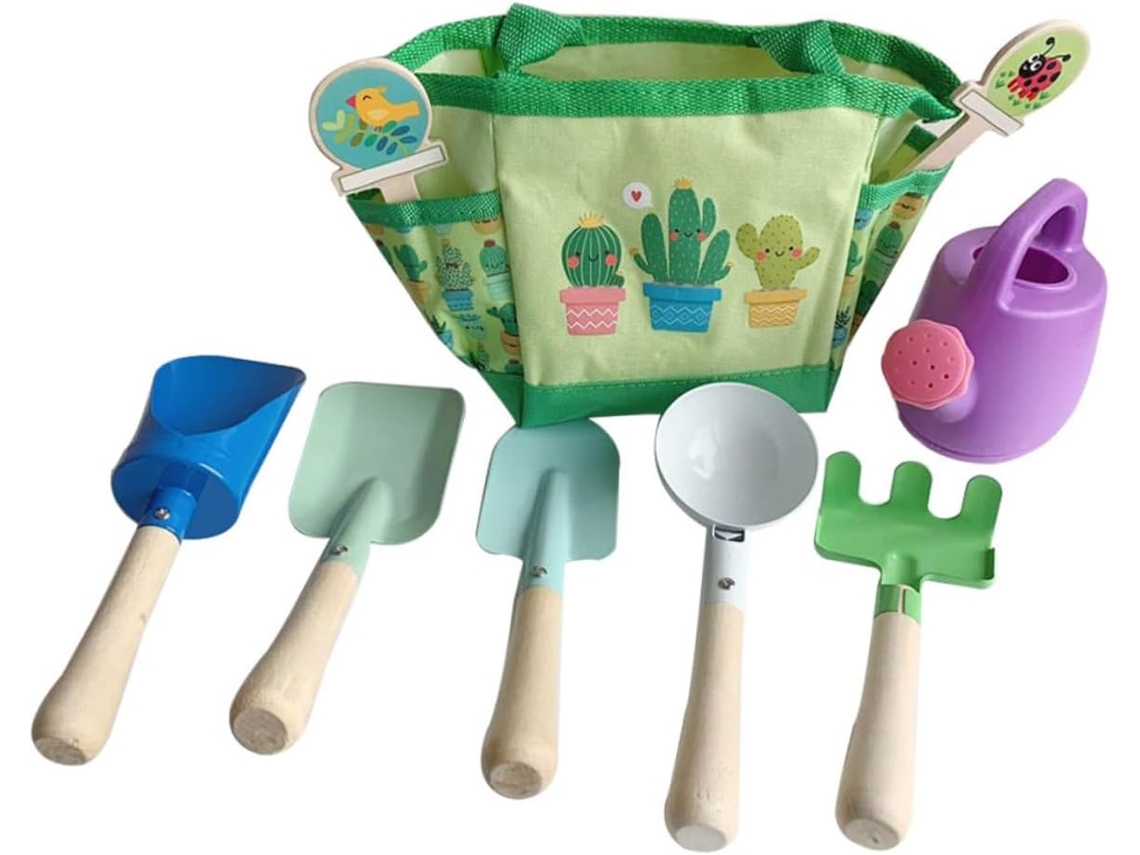 Juego de herramientas de jardinería GARNECK para niños