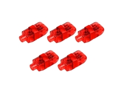 Luces De Dedo, 5 Unidades, Juguetes Festivos Brillantes, Regalos De Navidad Y Halloween, Color Rojo Puw6098red