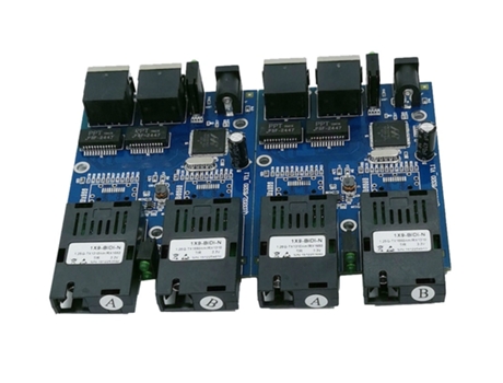 Switch Ethernet Fibra Interruptor 2 Rj45 Utp 2 Sc SLOWMOOSE (1Pcs Pcba Only)