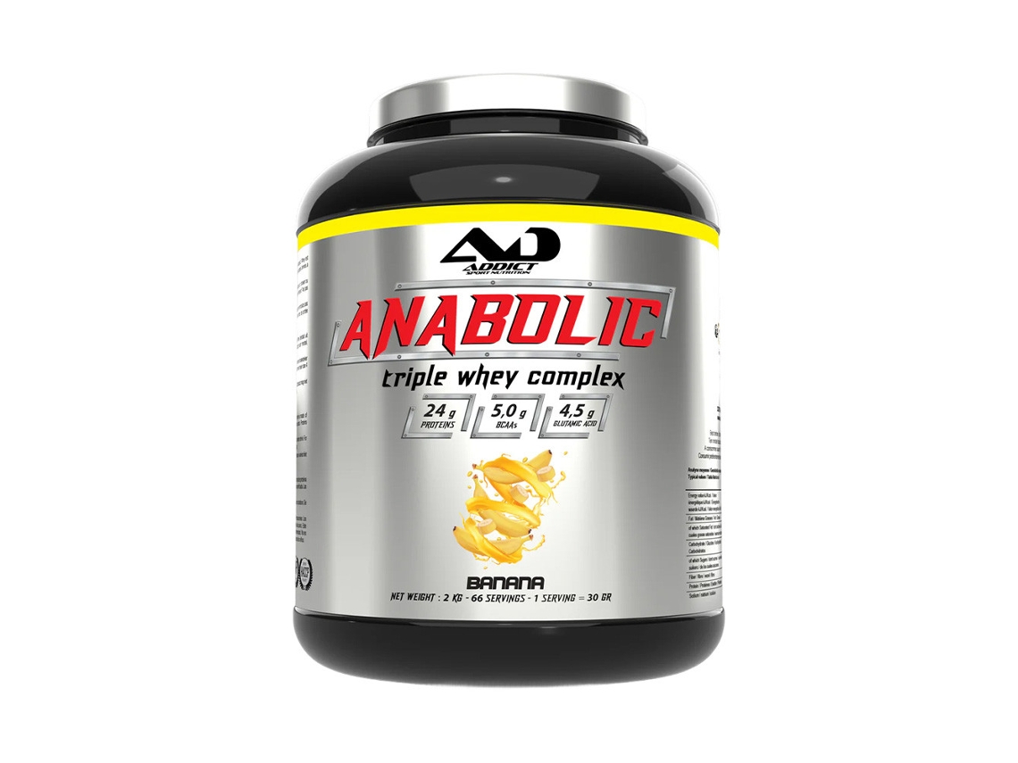 Complejo de suero anabólico puro Addict Esporte Nutrition (2 kg)
