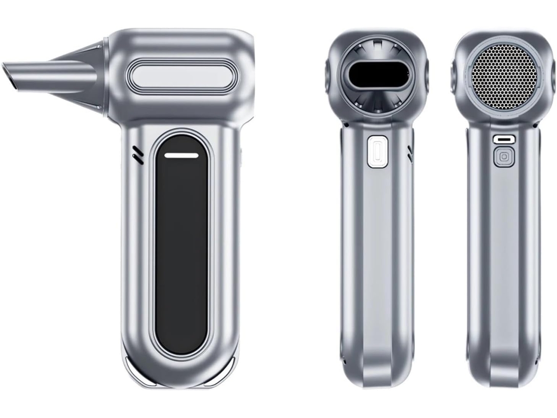 Soplador De Aire Comprimido Para Coche - 3 Velocidades Ajustables, Batería De 8000 Mah
