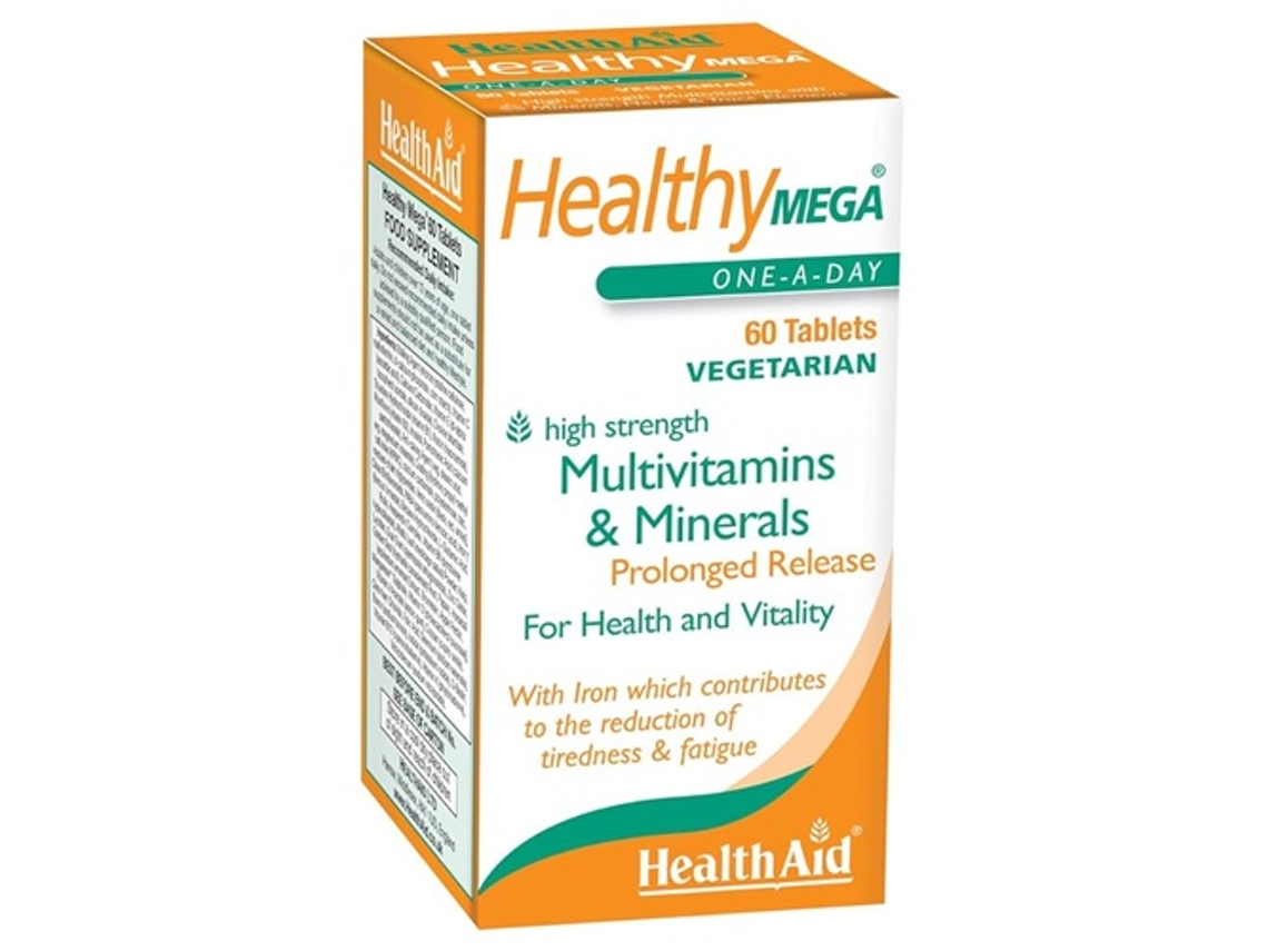 Complemento Alimentar HEALTH AID Healthy Mega (60 comprimidos)