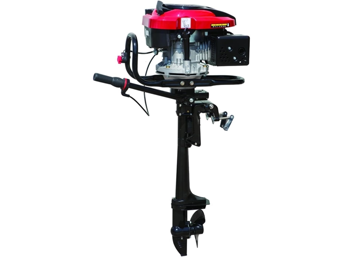 Motor Fueraborda De 196 Cc Para Botes Inflables, Kayaks, Canoas Y Embarcaciones Pequeñas, Ideal Para Navegación Y Pesca.