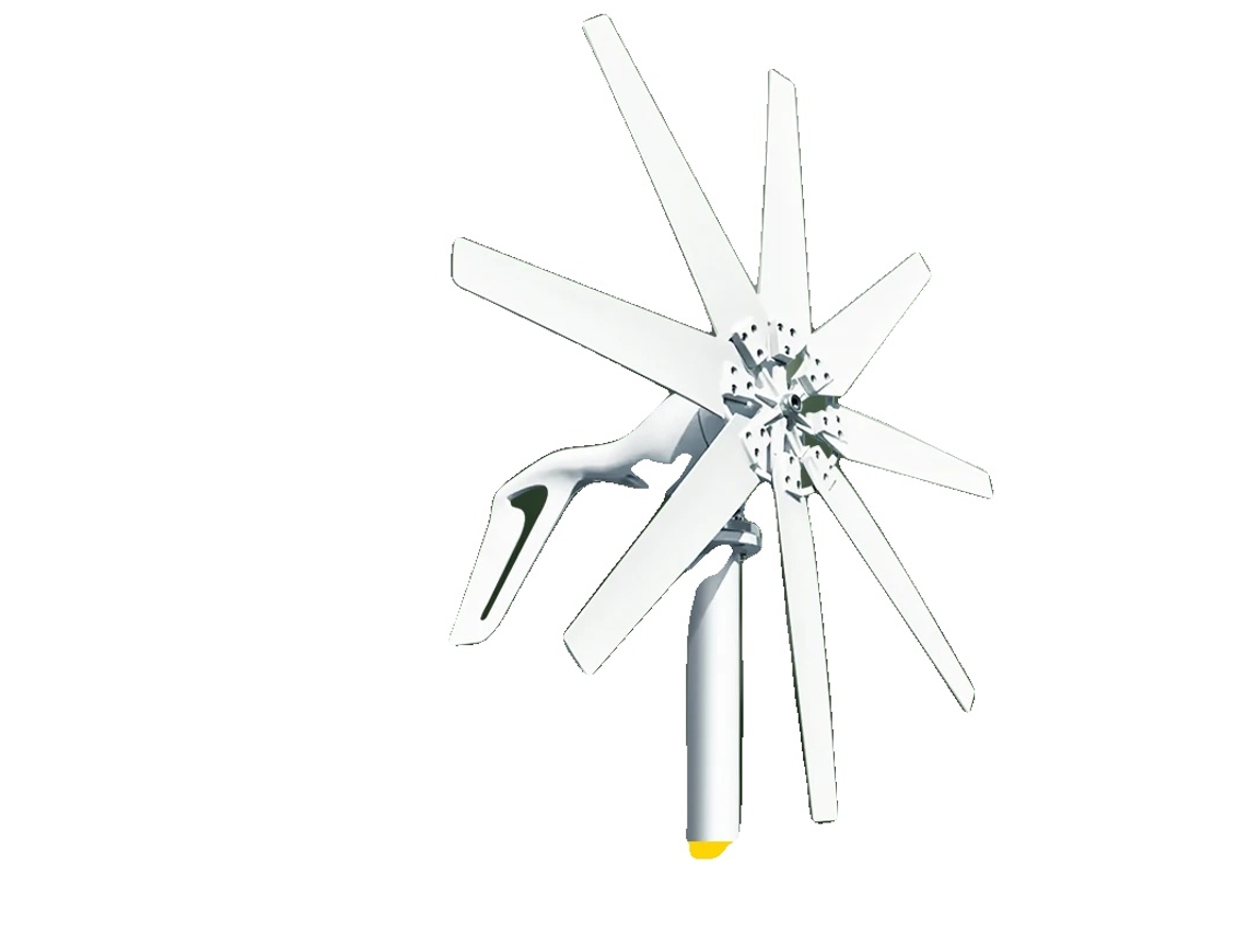 Generador de energía eólica de alta eficiencia, compatible con entrada solar, con controlador MPPT, 1000 W, 24 V OEM