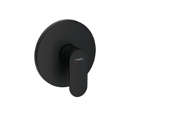 HANSGROHE Rebris S HANSGROHE Rebris S mezclador monomando enyesado para iBox universal, 72667, Color: negro mate