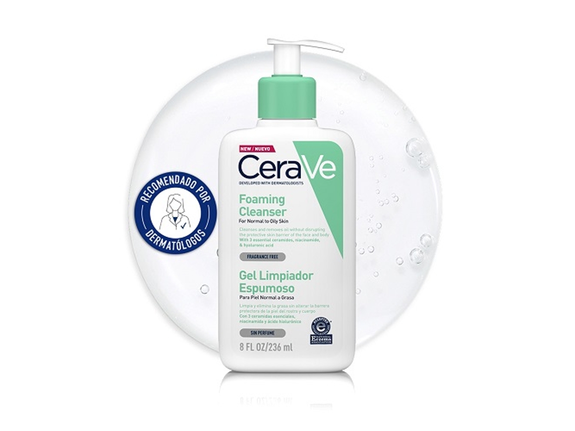 Espuma de Limpieza CERAVE Purificante (236 ml)