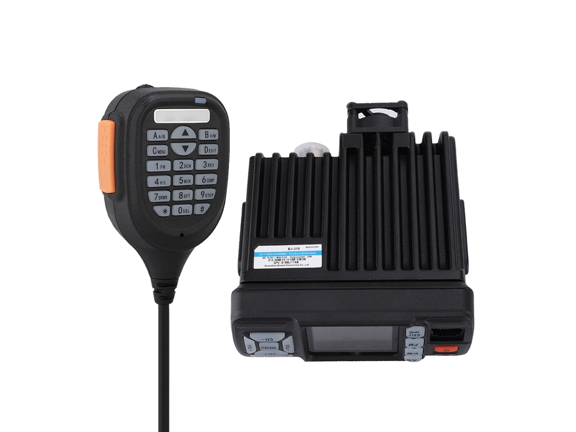 Radio walkie-talkie móvil (banda dual, 400-470 MHz)