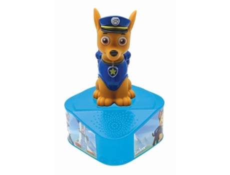 Altavoz Bluetooth con figura luminosa de Patrulla canina
