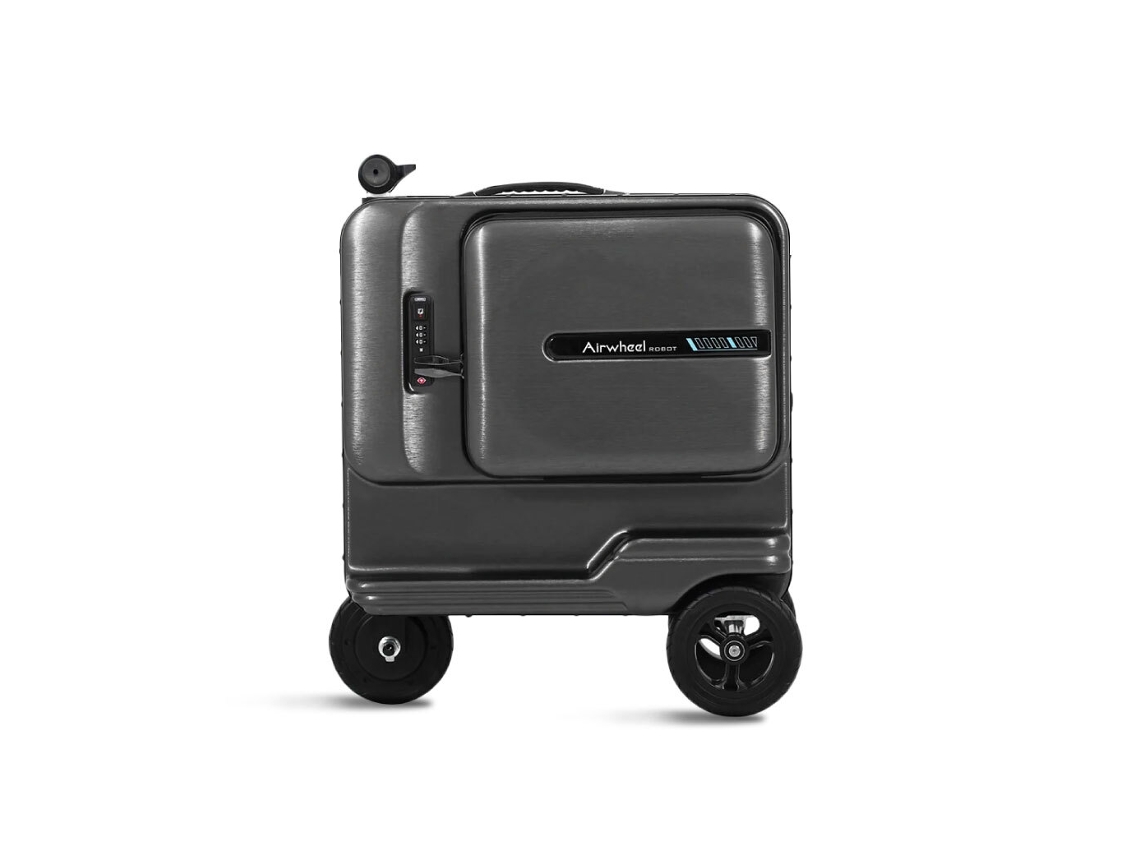 Maleta eléctrica e inteligente para viajar AIRWHEEL SE3T (Negro)