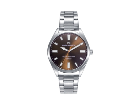 Reloj Hombre MARK MADDOX HM1012-46 Marrón Plateado