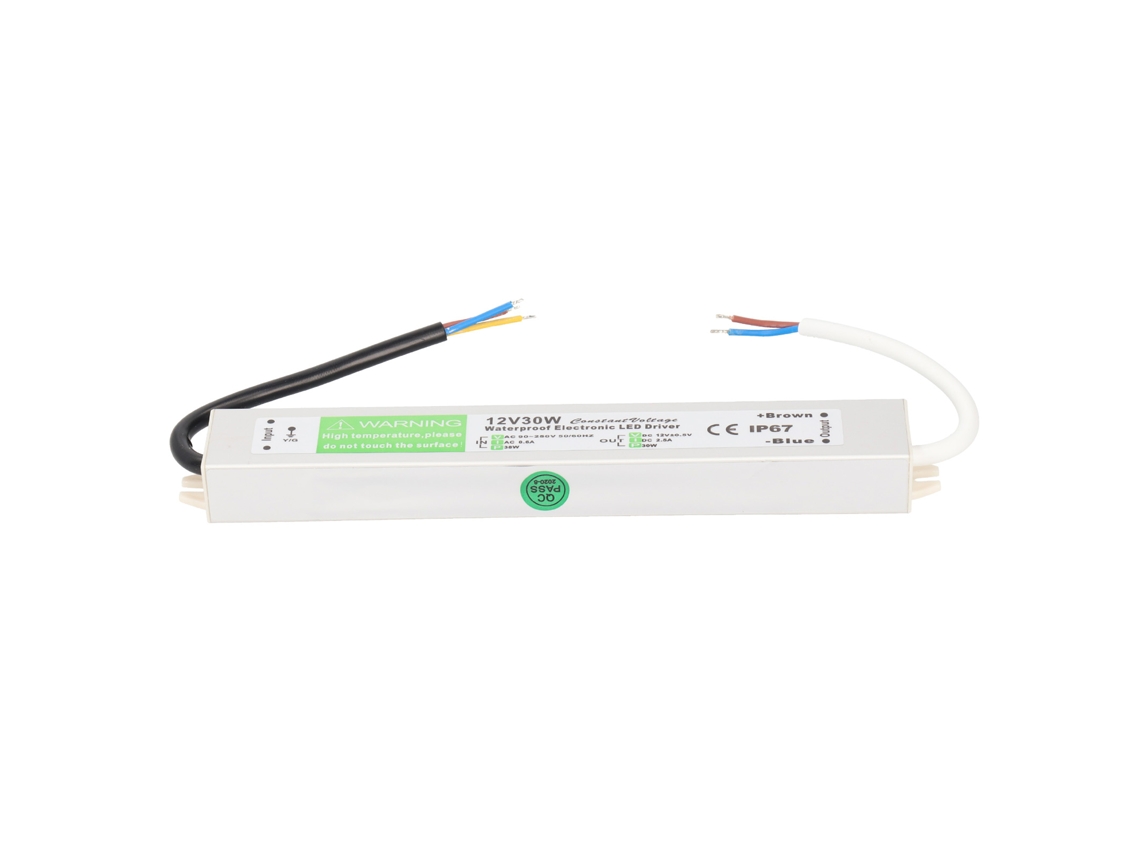 2026dz-adaptador Transformador Fuente De Alimentación Impermeable 30w Para Led Conductor De Baja Tensión Ac90‑