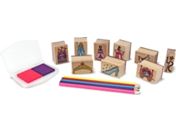 Conjunto de Sellos MELISSA & DOUG Princess