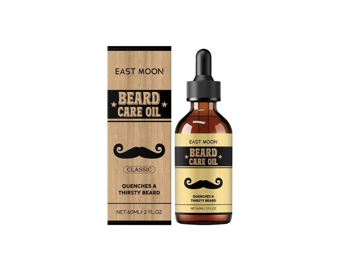 Aceite para el cuidado de la barba masculina, refrescante, ligero, nutrición diaria.