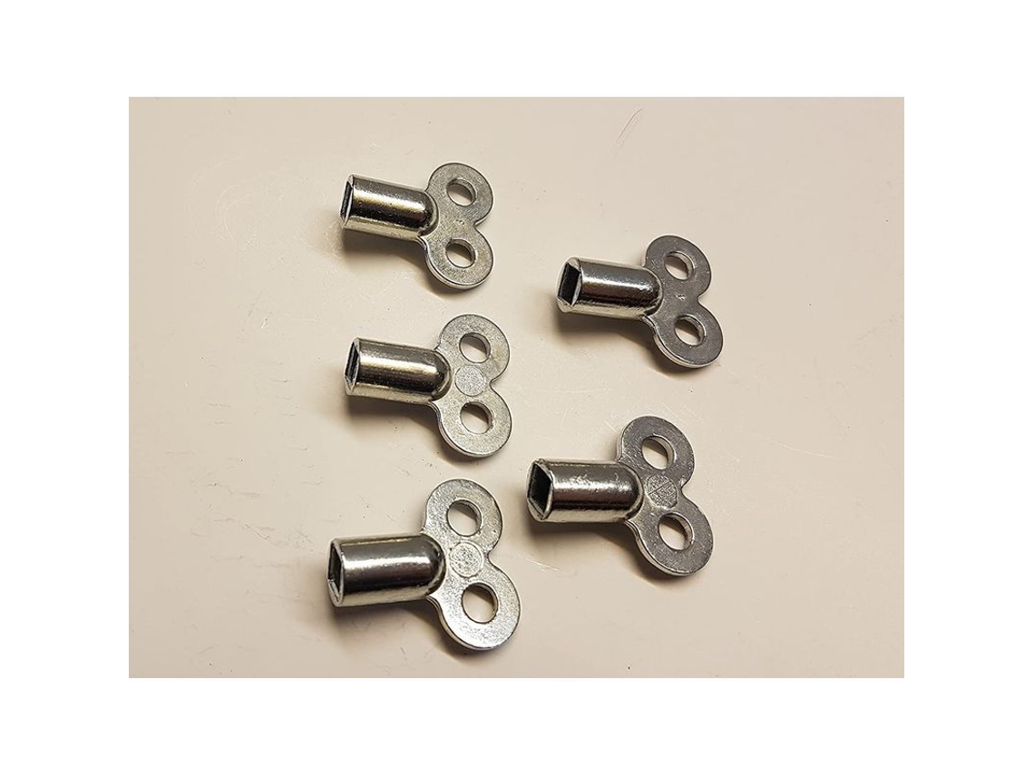 2026altiro-llave Para Purgar Radiadores, Juego De 5 Piezas, Metal, 5x5 Mm, 24x26 Mm