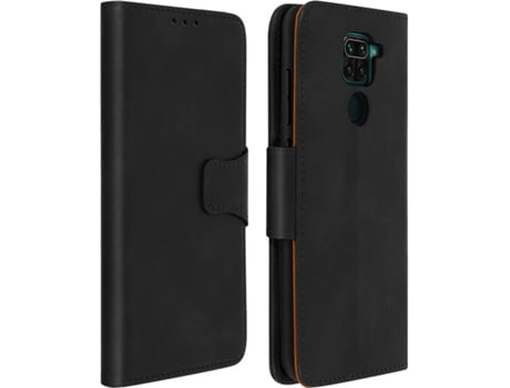 Funda Xiaomi Redmi Note 9 AVIZAR FOLIO-VINT-BK-NT9R Negro