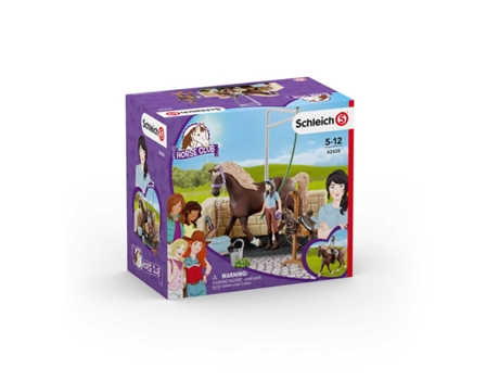 Schleich Horse Club Lavadero de Caballos con Emily y Luna