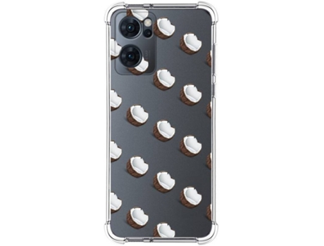 Carcasa para Oppo Find X5 Lite 5G TUMUNDOSMARTPHONE Dibujos Antigolpes Cocos Multicolor