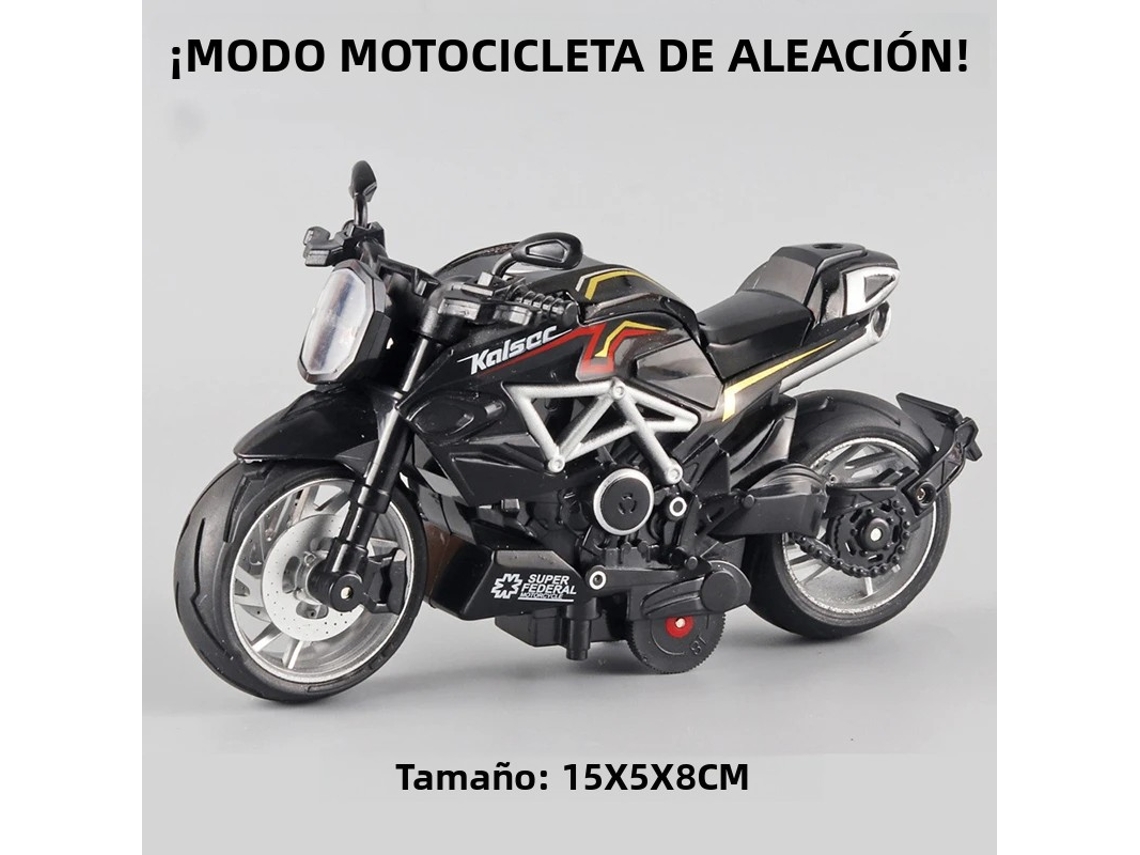 Modelo De Motocicleta De Aleación De Metal En Miniatura, Juguete De Simulación De Carreras Todoterreno, Regalo