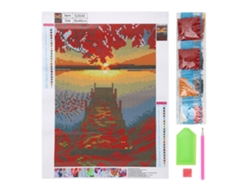 Kit De Pintura De Diamantes Decorativa Para Bricolaje Para Sala De Estar Y Dormitorio (s10142)