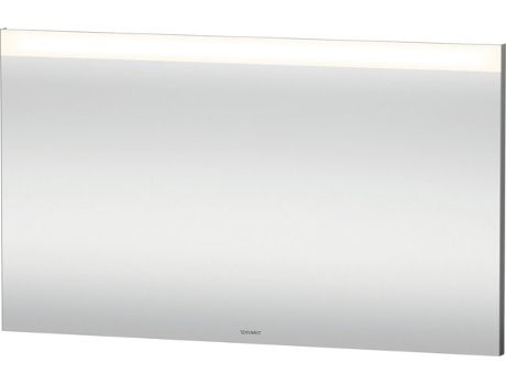 DURAVIT Buen espejo con iluminación con interruptor de pared campo de luz de borde LED arriba