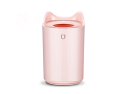 Humidificador silencioso para bebés, 3 l, humidificador de vapor para interiores con 24 horas de duración, Mdug (rosa)