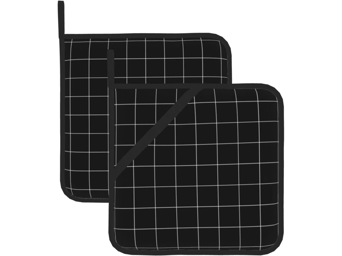 Especificaciones: Juego De 2 Agarraderas, Una Con Bolsillo Y Otra Sin Él. Dimensiones: