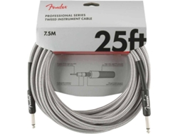 Cable para Instrumentos FENDER Professional Series Jack/Jack White Tweed (7,5 m)