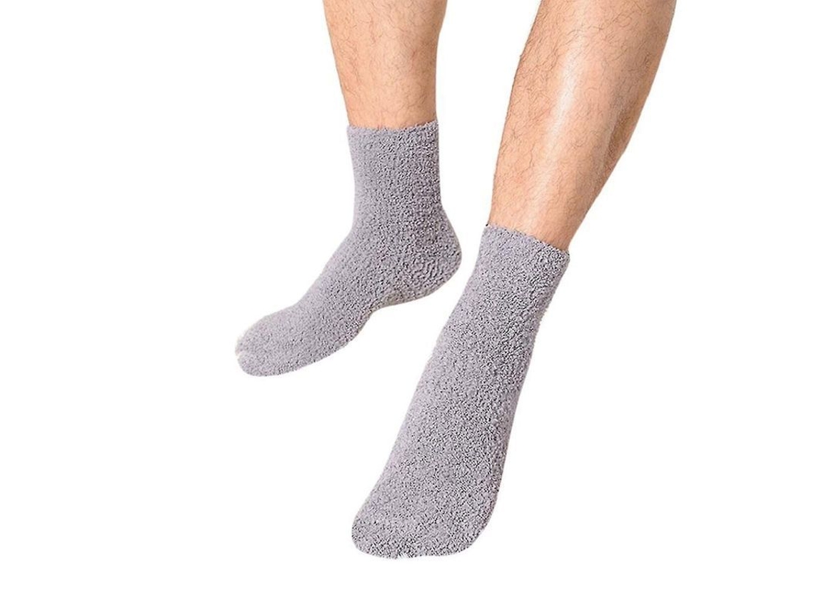 2026-5 Pares De Calcetines Unisex De Pelo Coral Suaves Elásticos Talla Única Transpirables Para Hombres Mujeres