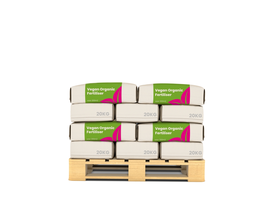 Fertilizante a Base de Plantas Veganas (20x 400 kg - para 4000 m2) - Organifer
