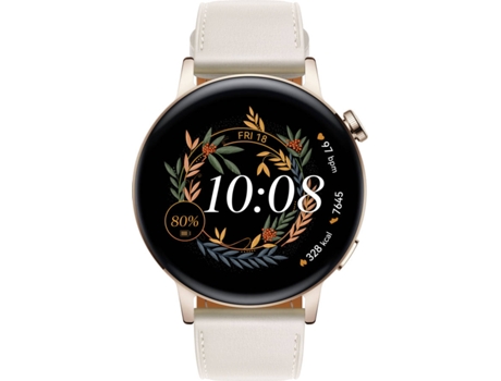 Smartwatch HUAWEI Watch GT3 Elegant (Blanco - 42 mm)